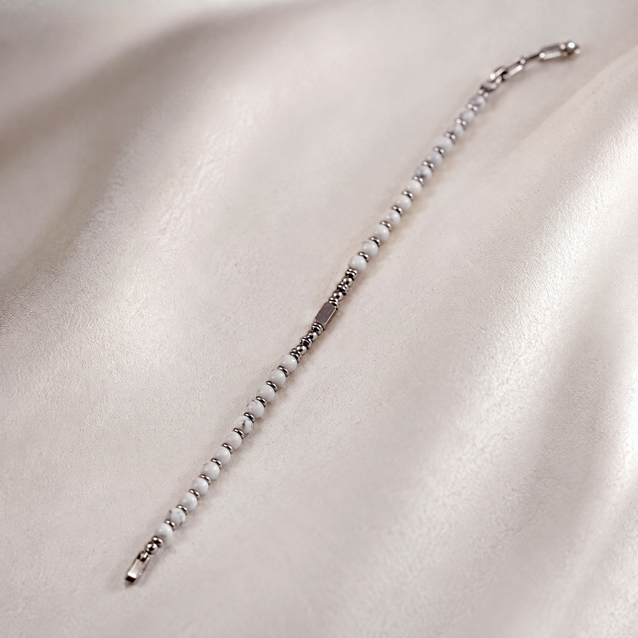 WHITE BEADS