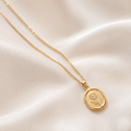 GOLDEN FLORAL PENDANT