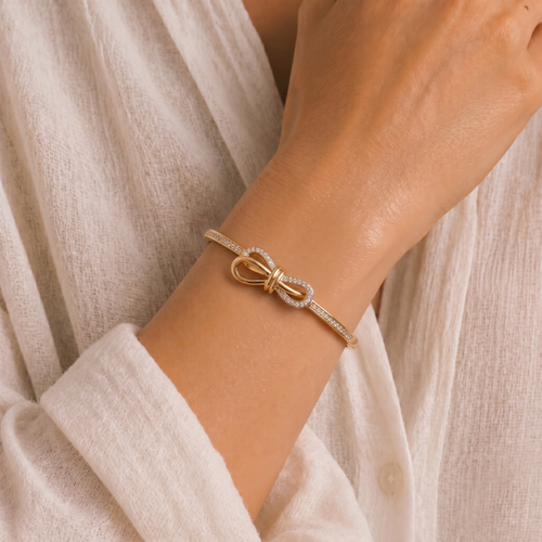 BOWIE KNOT BANGLE