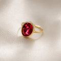 OVAL RUBY